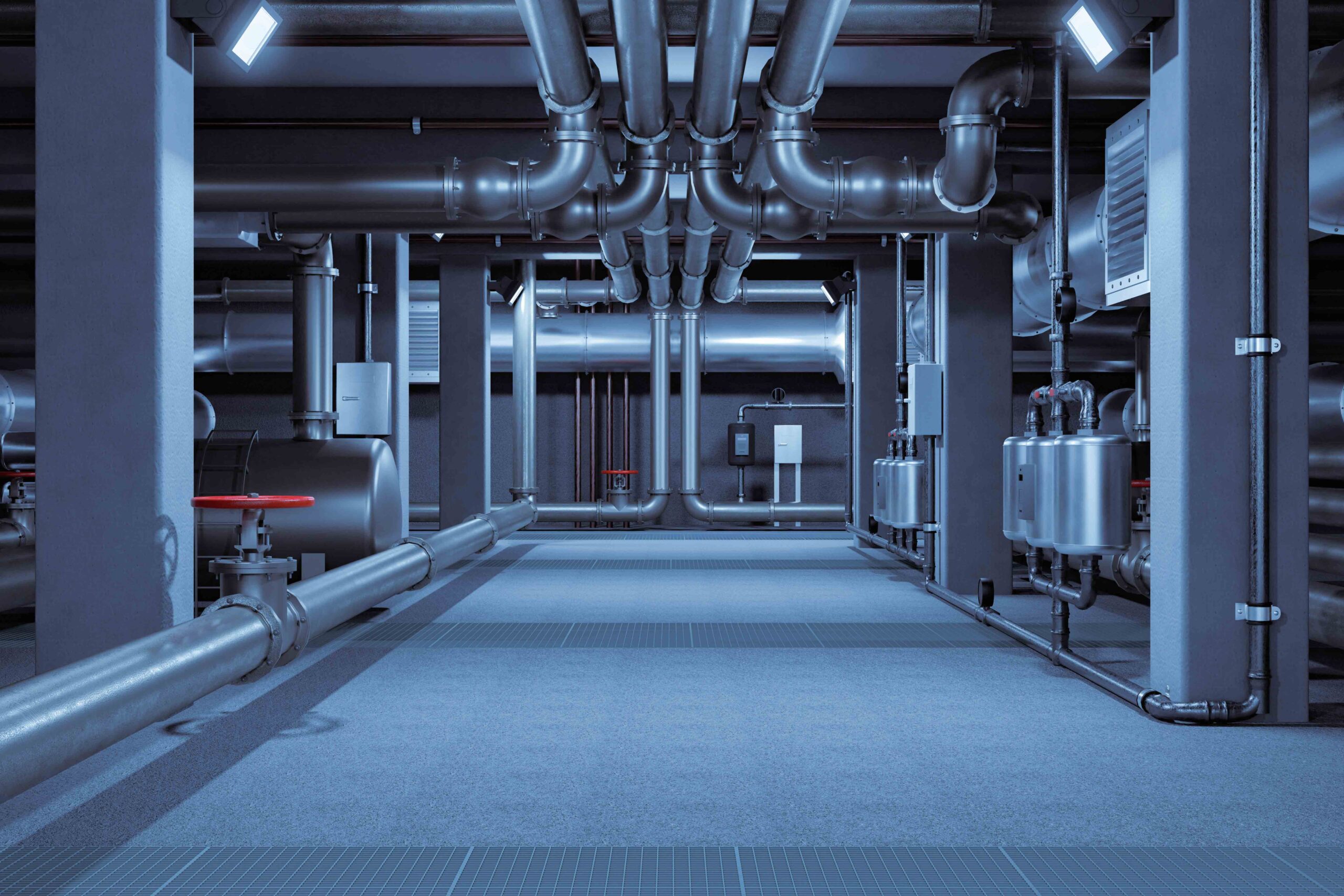 3D Illustration Haustechnik